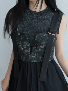 LADYMADE(レディメイド) |メタリックチュールキャミトップス