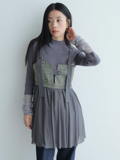 LADYMADE(レディメイド) |メタリックチュールキャミトップス