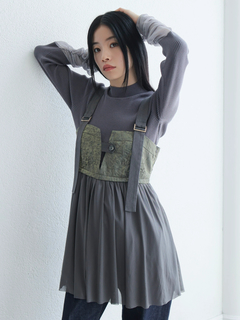 LADYMADE(レディメイド) |メタリックチュールキャミトップス