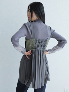 LADYMADE(レディメイド) |メタリックチュールキャミトップス