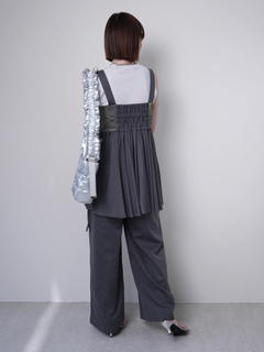 LADYMADE(レディメイド) |メタリックチュールキャミトップス