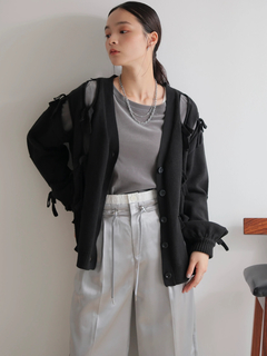 LADYMADE(レディメイド) |ホールリボンニットカーディガン