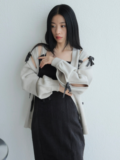 LADYMADE(レディメイド) |ホールリボンニットカーディガン