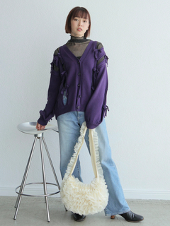 LADYMADE(レディメイド) |ホールリボンニットカーディガン
