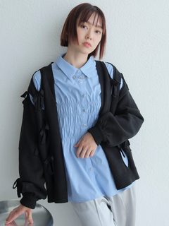 LADYMADE(レディメイド) |ホールリボンニットカーディガン