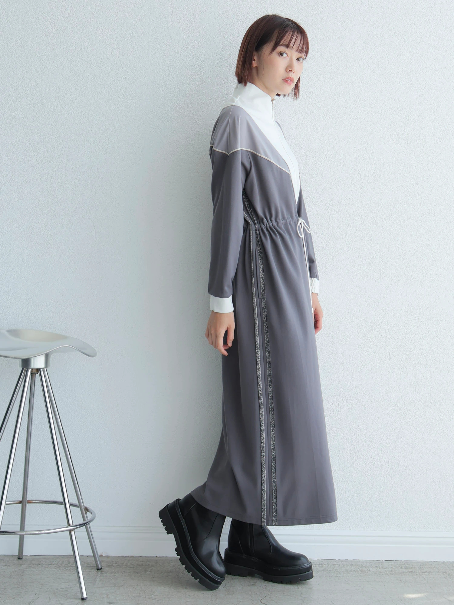 LADYMADE（レディメイド）｜ バイカラートラックラインカット