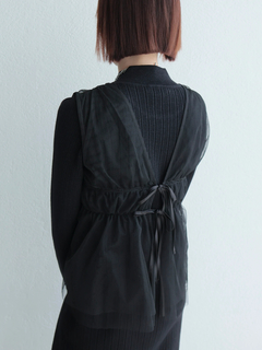 LADYMADE(レディメイド) |リボンチュールトップス×ラメニットワンピースセット