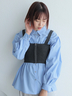 LADYMADE(レディメイド)通販 | シャーリングシャツ×ニットビスチェセット