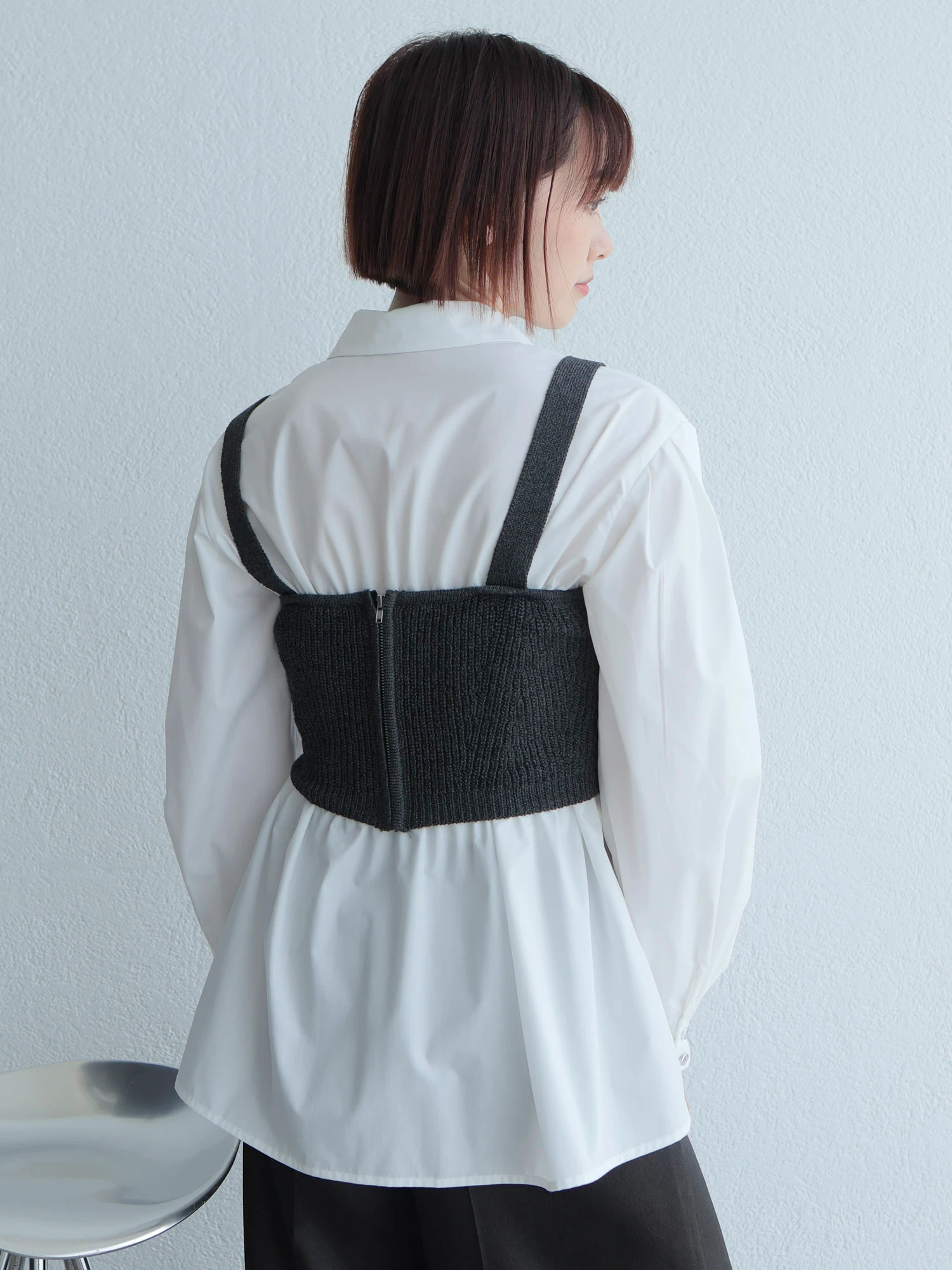 【新品】styling /  スタイリング  ニットビスチェ styling/（スタイリング）の「ニットビスチェ（ニット/セーター