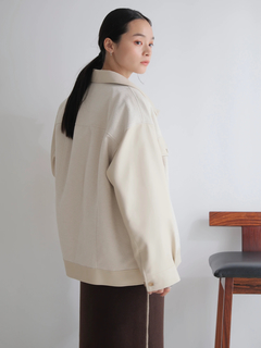 LADYMADE(レディメイド) |フェイクレザー中綿ジャケット