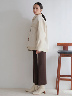 LADYMADE(レディメイド) |フェイクレザー中綿ジャケット