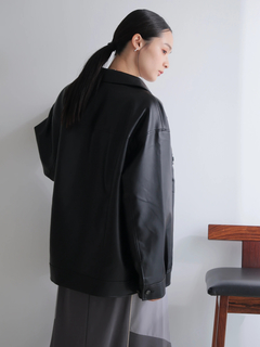 LADYMADE(レディメイド) |フェイクレザー中綿ジャケット