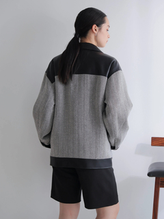 LADYMADE(レディメイド) |フェイクレザー中綿ジャケット