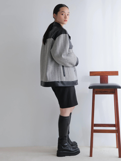 LADYMADE(レディメイド) |フェイクレザー中綿ジャケット