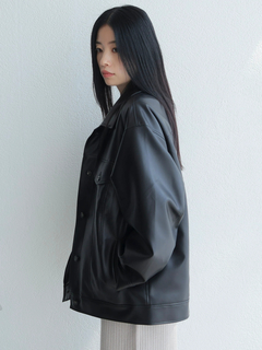LADYMADE(レディメイド) |フェイクレザー中綿ジャケット