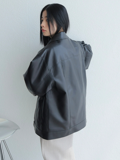 LADYMADE(レディメイド) |フェイクレザー中綿ジャケット