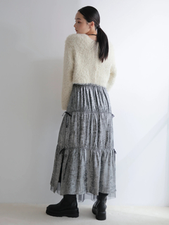 LADYMADE(レディメイド) |メタリックリボンリバーシブルスカート