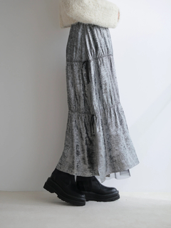 LADYMADE(レディメイド) |メタリックリボンリバーシブルスカート