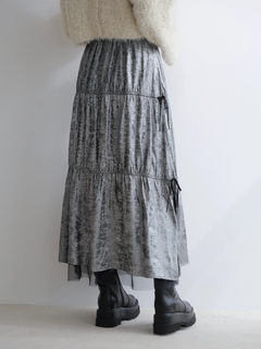 LADYMADE(レディメイド) |メタリックリボンリバーシブルスカート