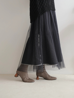 LADYMADE(レディメイド) |メタリックリボンリバーシブルスカート