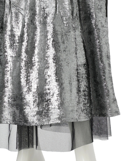 LADYMADE(レディメイド) |メタリックリボンリバーシブルスカート