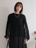 LADYMADE(レディメイド)通販 | シャツドッキングケーブルニット