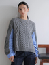 LADYMADE(レディメイド)通販 | シャツドッキングケーブルニット
