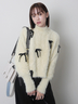 LADYMADE(レディメイド)通販 | ベロアリボンフェザーニット
