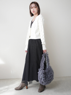 LADYMADE(レディメイド) |パールスタッズニットカーディガン