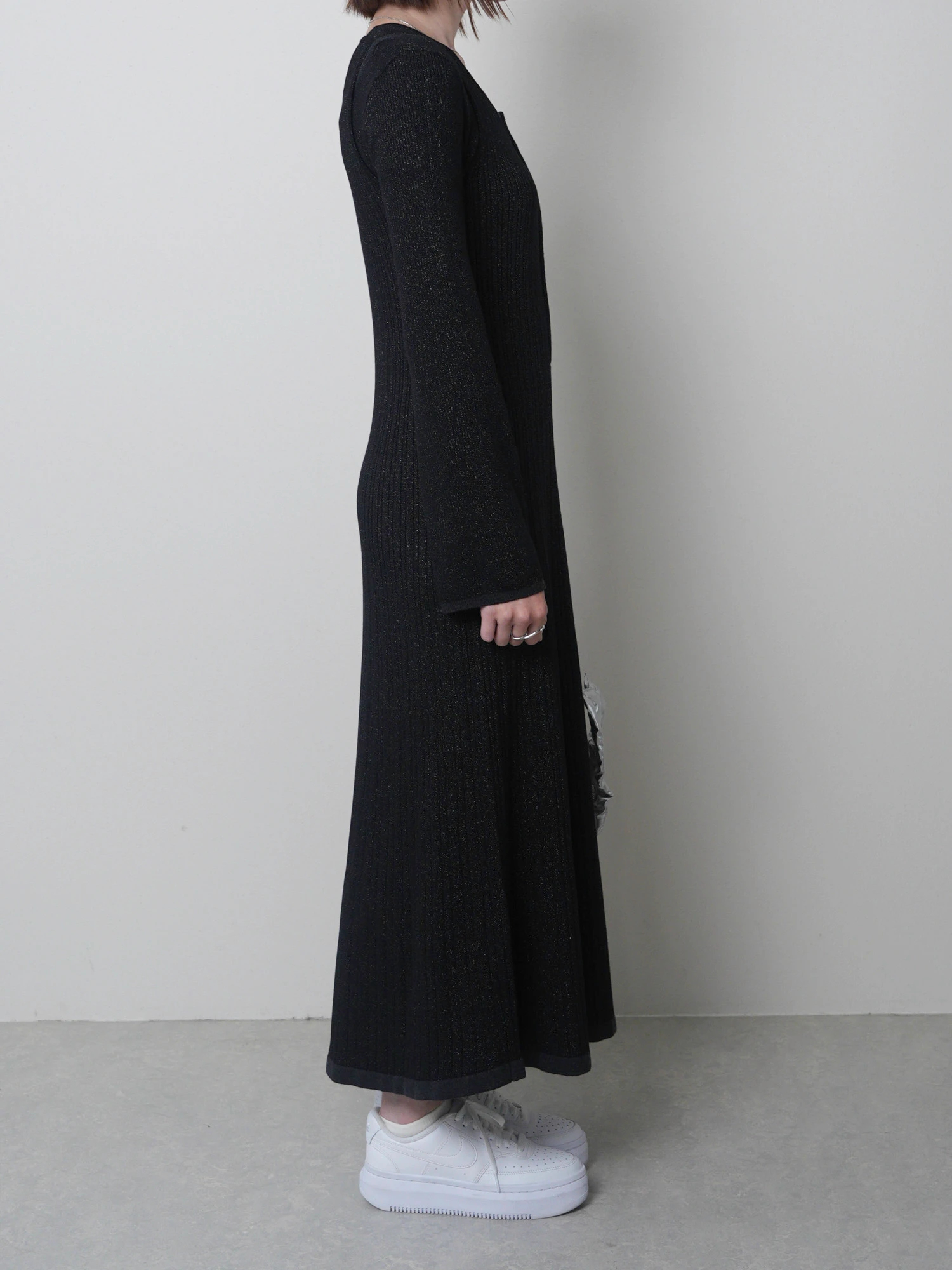 LADYMADE（レディメイド）｜ フロントジップレイヤードニット