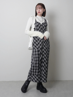 フロントジップサイドリボンジャ...