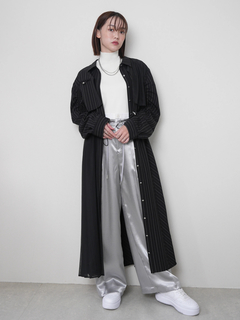 LADYMADE(レディメイド) |ストライプドロストシャツワンピース