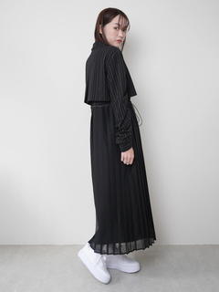 LADYMADE(レディメイド) |ストライプドロストシャツワンピース