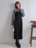 LADYMADE(レディメイド)通販 | ニットドッキングプリーツワンピース