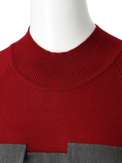 LADYMADE(レディメイド) |ニットドッキングプリーツワンピース