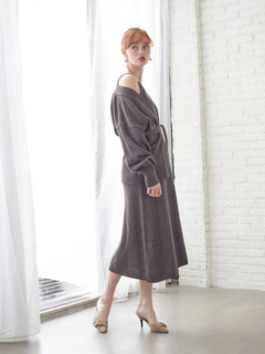 Roine'(ロイン) |ロングニットアンサンブル