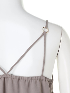 Roine'(ロイン) |Design strap Narrow cami ワンピース