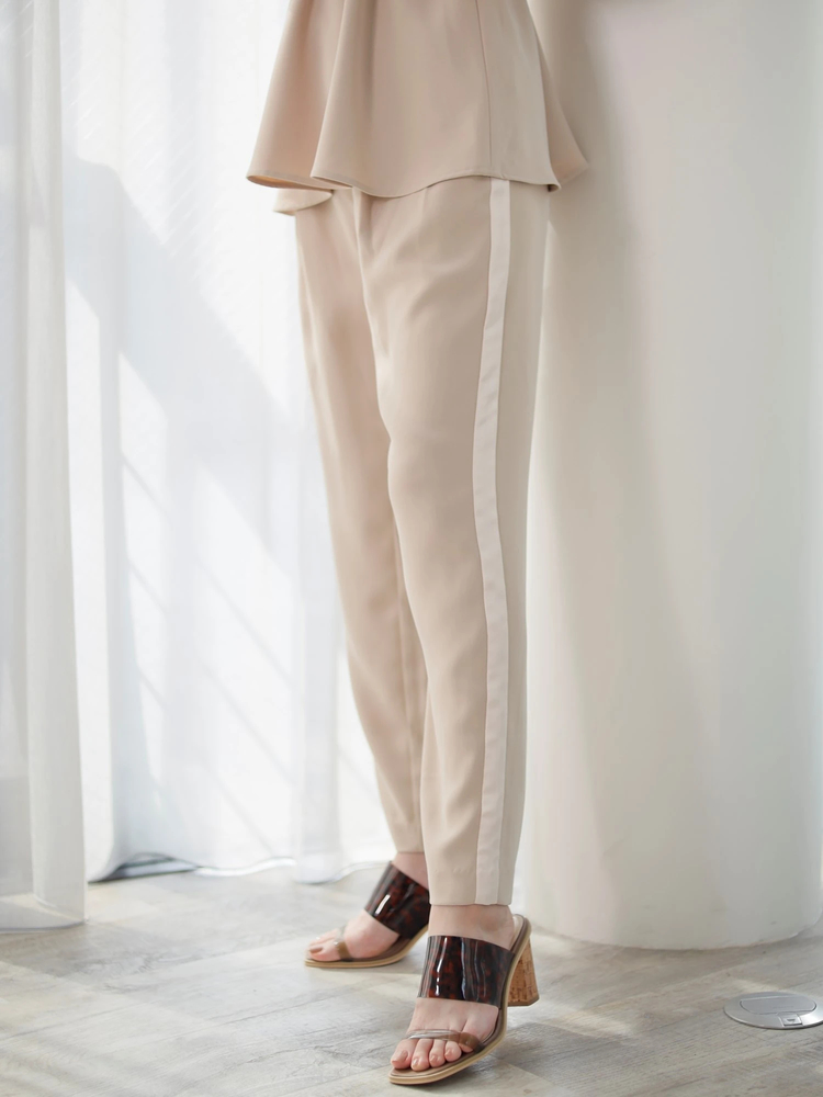 Roine'(ロイン) |Satin point Tack パンツ