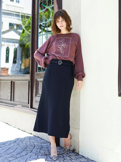 Roine'(ロイン) |Flower print SWEAT