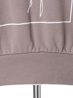 Roine'(ロイン) |Flower print SWEAT