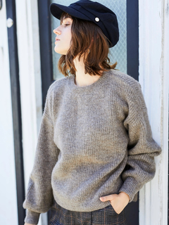 Alpaca mix Loose KNIT