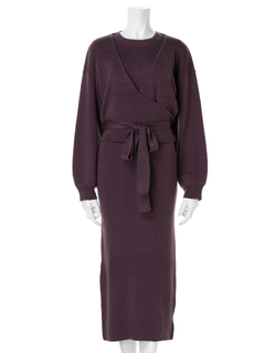 Roine'(ロイン) |Ensemble Long knit OP