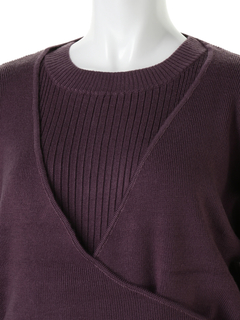 Roine'(ロイン) |Ensemble Long knit OP