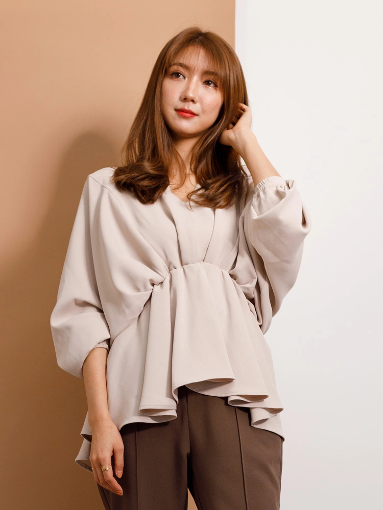 Roine'(ロイン) |Volume gather ブラウス