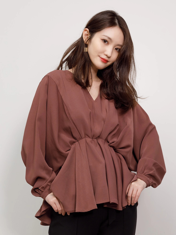 Roine'(ロイン) |Volume gather ブラウス