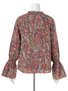 Roine'(ロイン) |Paisley pattern ブラウス