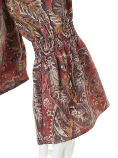 Roine'(ロイン) |Paisley pattern ブラウス