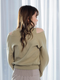 Roine'(ロイン) |Mock neck Layered KNIT