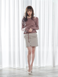 Roine'(ロイン) |アシメレイヤードSET トップス