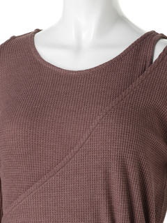 Roine'(ロイン) |アシメレイヤードSET トップス